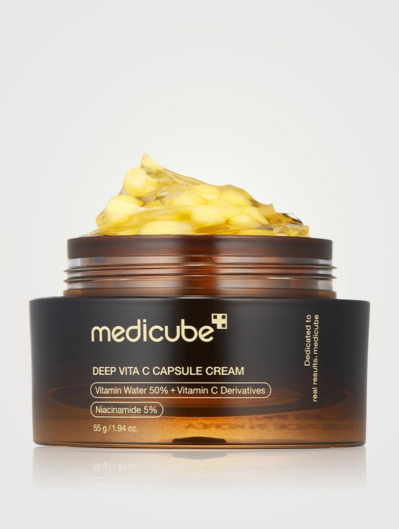 کرم کپسولی روشن کننده و جوانساز ویتامین سی مدی کیوب