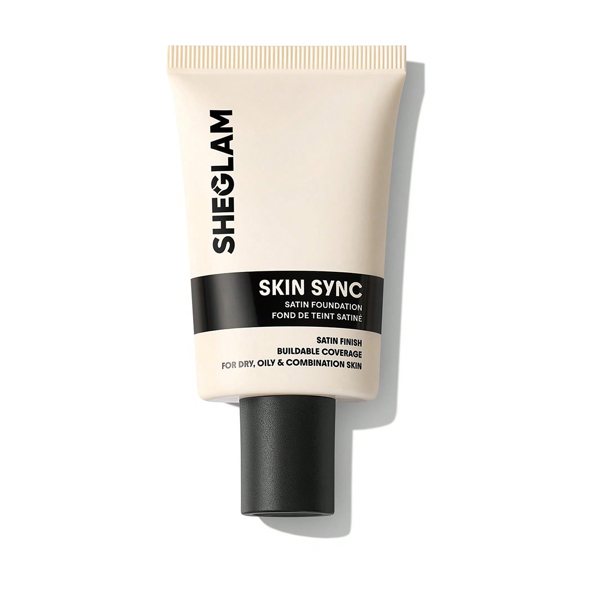 کرمپودر تیوپی یکدست کننده تکسچر و ابریشمی کننده شیگلم Skin Sync Satin Foundation